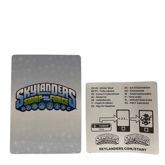 Skylanders Swap Force Ninja Stealth Elf Figure with Card +‎ Sticker - Picture 3 of 7